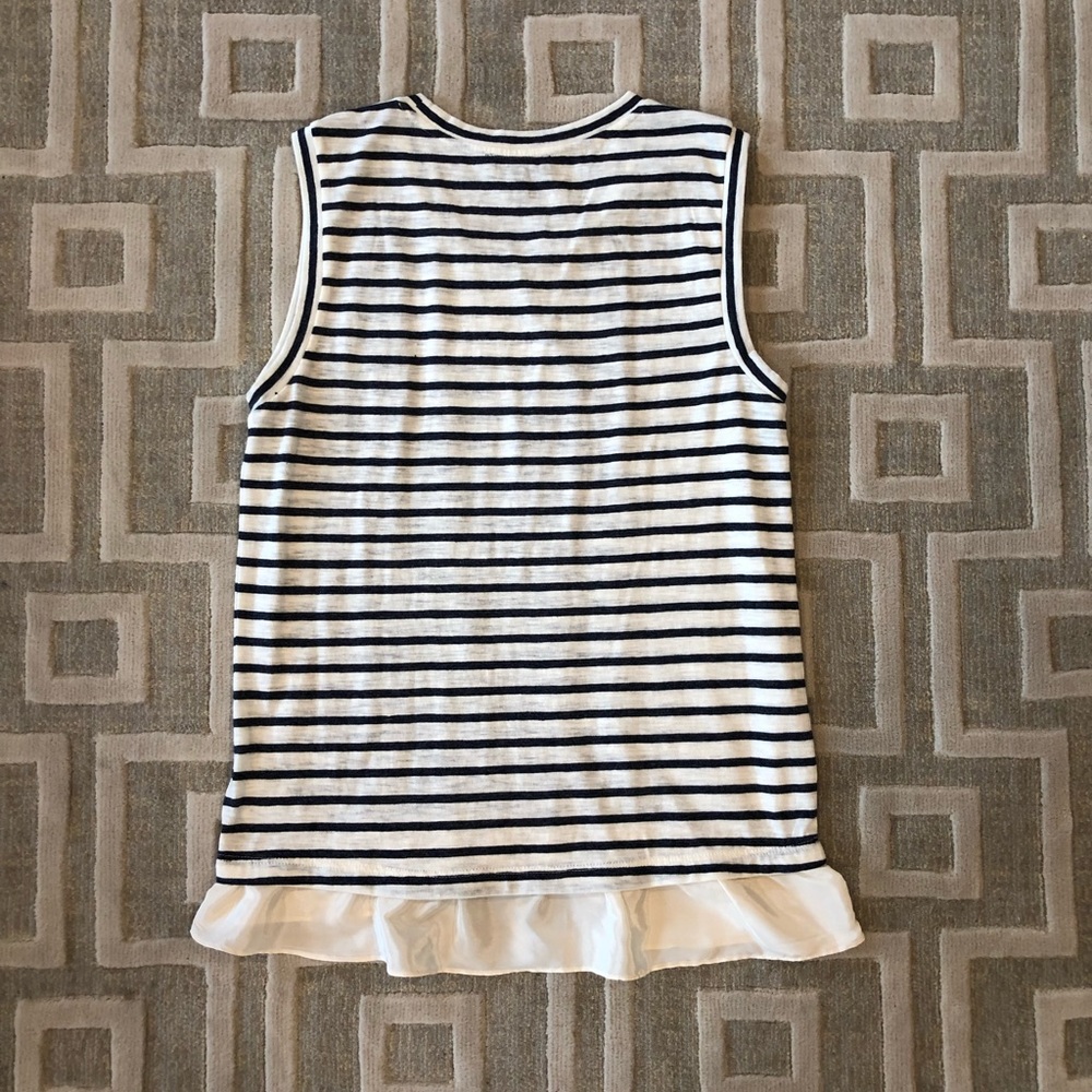 Jcrew Ruffle Hem Tank Top - Picture 5 of 6